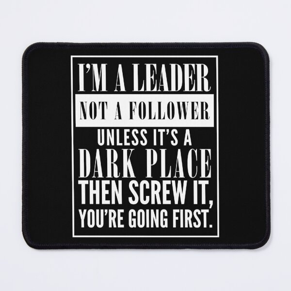 Item preview, I'm A Leader Not A Follower Leadership Gift Idea designed and sold by haselshirt.