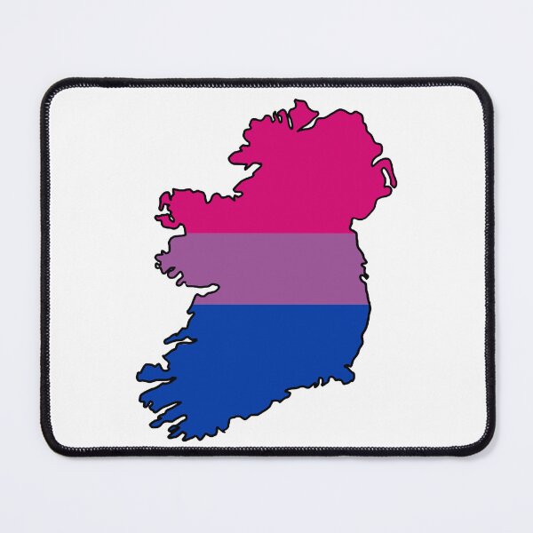 Item preview, Ireland Outline - Bi Pride Flag designed and sold by uni-que-designs.