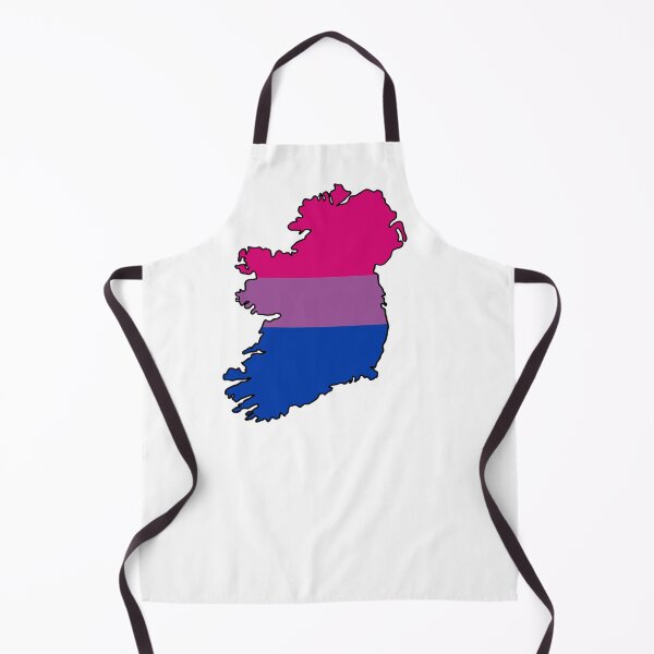 Item preview, Ireland Outline - Bi Pride Flag designed and sold by uni-que-designs.
