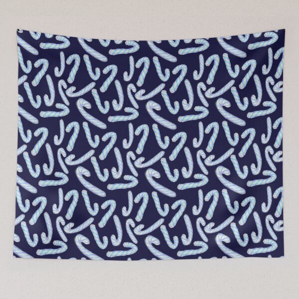 Item preview, Light Blue Candy Cane Dark designed and sold by IcyArtShop.