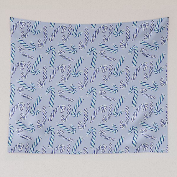 Item preview, Dark Blue Candy Cane Light designed and sold by IcyArtShop.