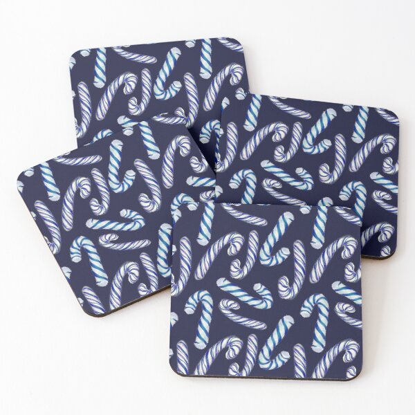 Item preview, Dark Blue Candy Cane Dark designed and sold by IcyArtShop.