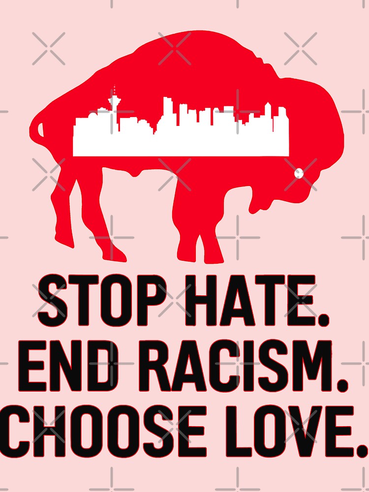 Buffalo bills stop hate end racism choose love shirt - Kingteeshop