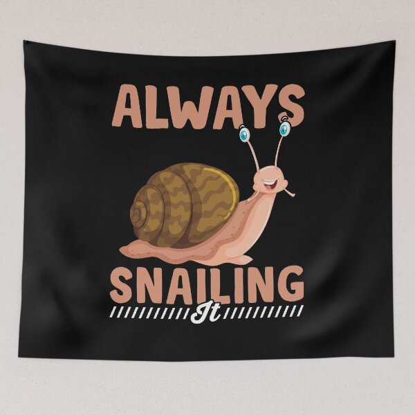 Item preview, Always Snailing It Shirt, Shelled Gastropod, Land Snail Shirt, Land Slug Shirt, Gift For Snail Lover, Snail Owner Shirt, Snail Lover Shirt designed and sold by aymob.