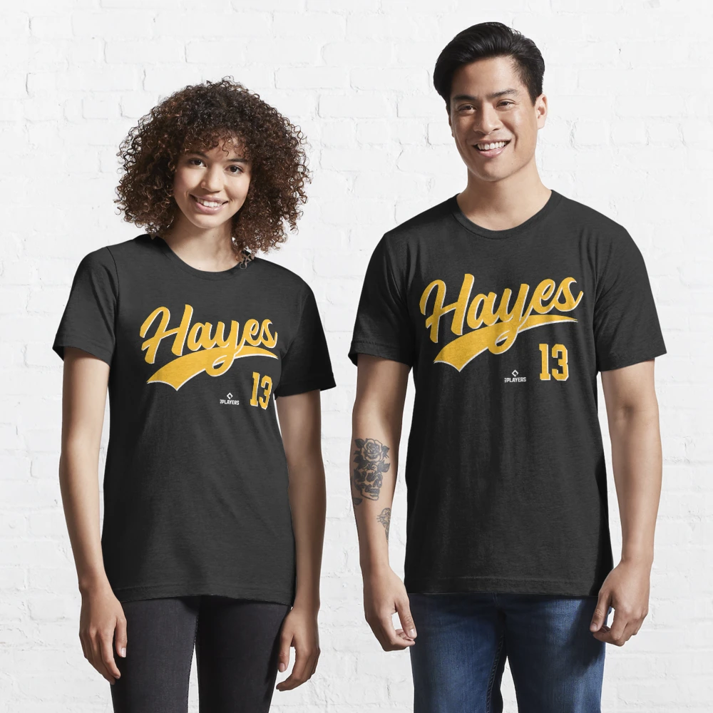 Ke Bryan Hayes 13 Pittsburgh mlbpa Baseball Player Pittsburgh Essential T-Shirt | Redbubble