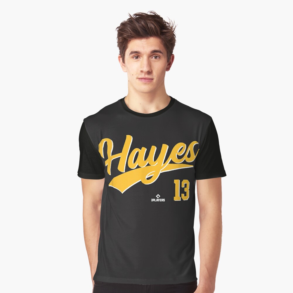 Ke Bryan Hayes 13 Pittsburgh MLBPA Baseball Player  Essential T-Shirt for  Sale by RussellThoma