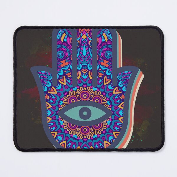 Item preview, Hamsa Mandala Yoga Hand Of designed and sold by RED FIR.