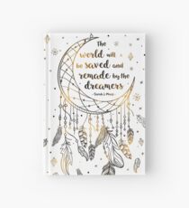 The world will be saved Hardcover Journal