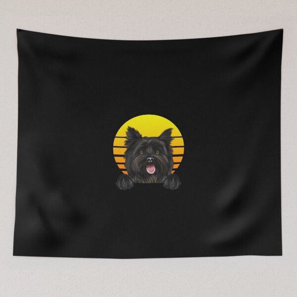Item preview, Vintage Sunset Cairn Terrier Dog Lover designed and sold by Thanapats.