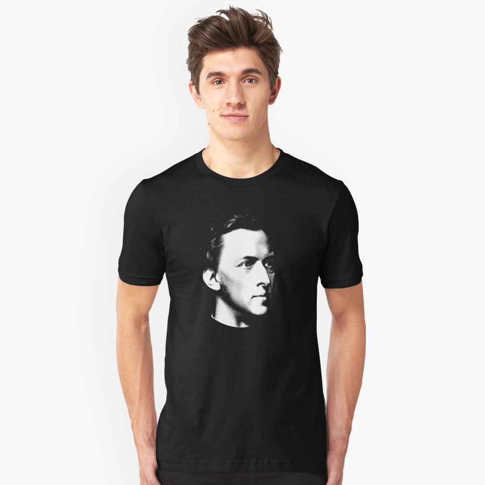 Frédéric Chopin - Composer Slim Fit T-Shirt