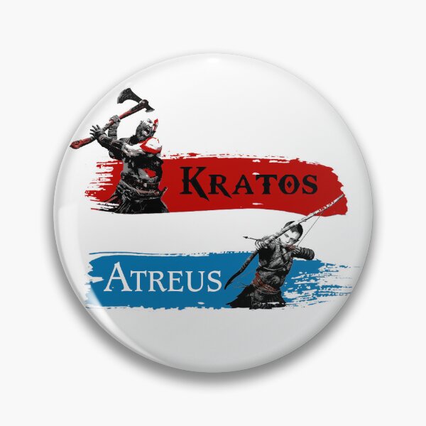 Item preview, kratos and atreus designed and sold by sparklyboss.
