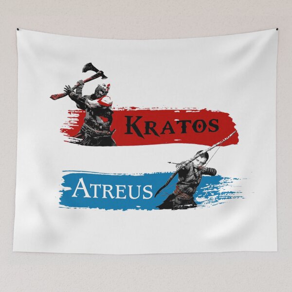 Item preview, kratos and atreus designed and sold by sparklyboss.