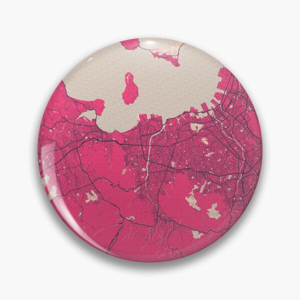Item preview, Fukuoka City Map Japan - Cherry Blossom designed and sold by deMAP.