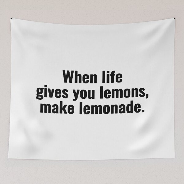 Item preview, When life gives you lemons, make lemonade. designed and sold by Vanion.