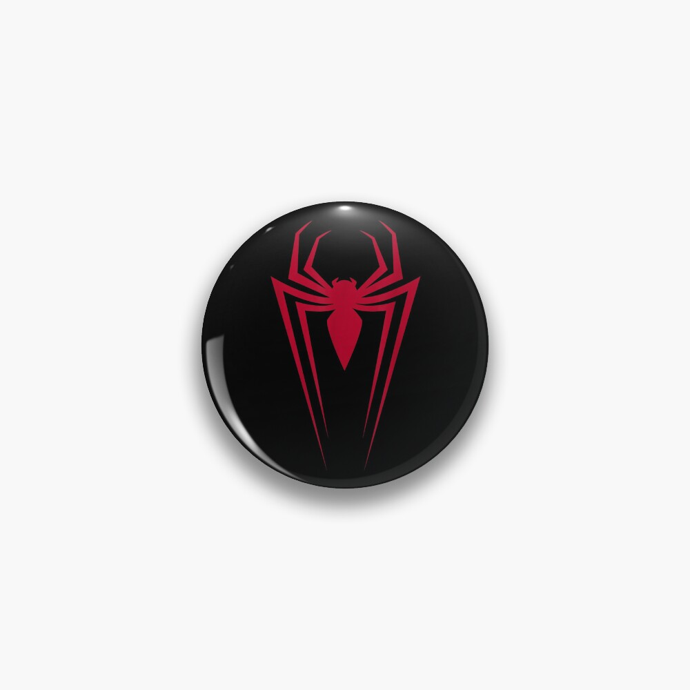 Discover Spider Icon Graphic Pin