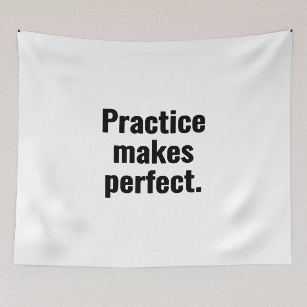 Item preview, Practice makes perfect. designed and sold by Vanion.