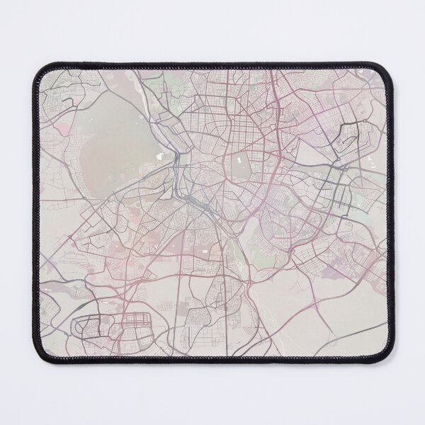 Item preview, Madrid Map, Madrid City, Spain City Map designed and sold by TheRedFinch.