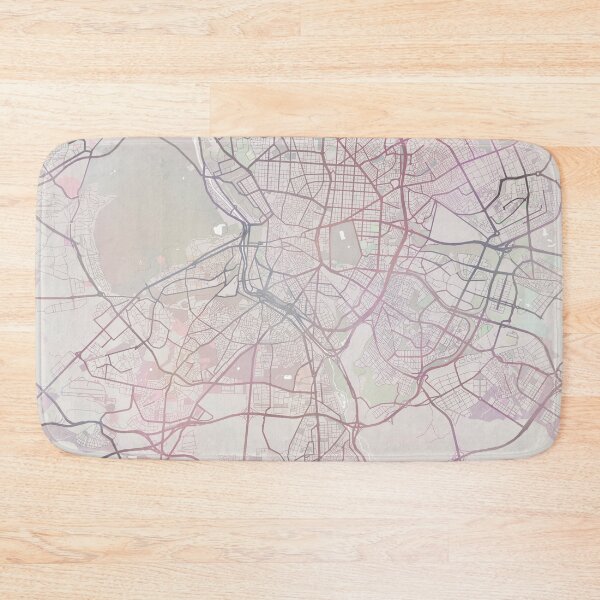 Item preview, Madrid Map, Madrid City, Spain City Map designed and sold by TheRedFinch.