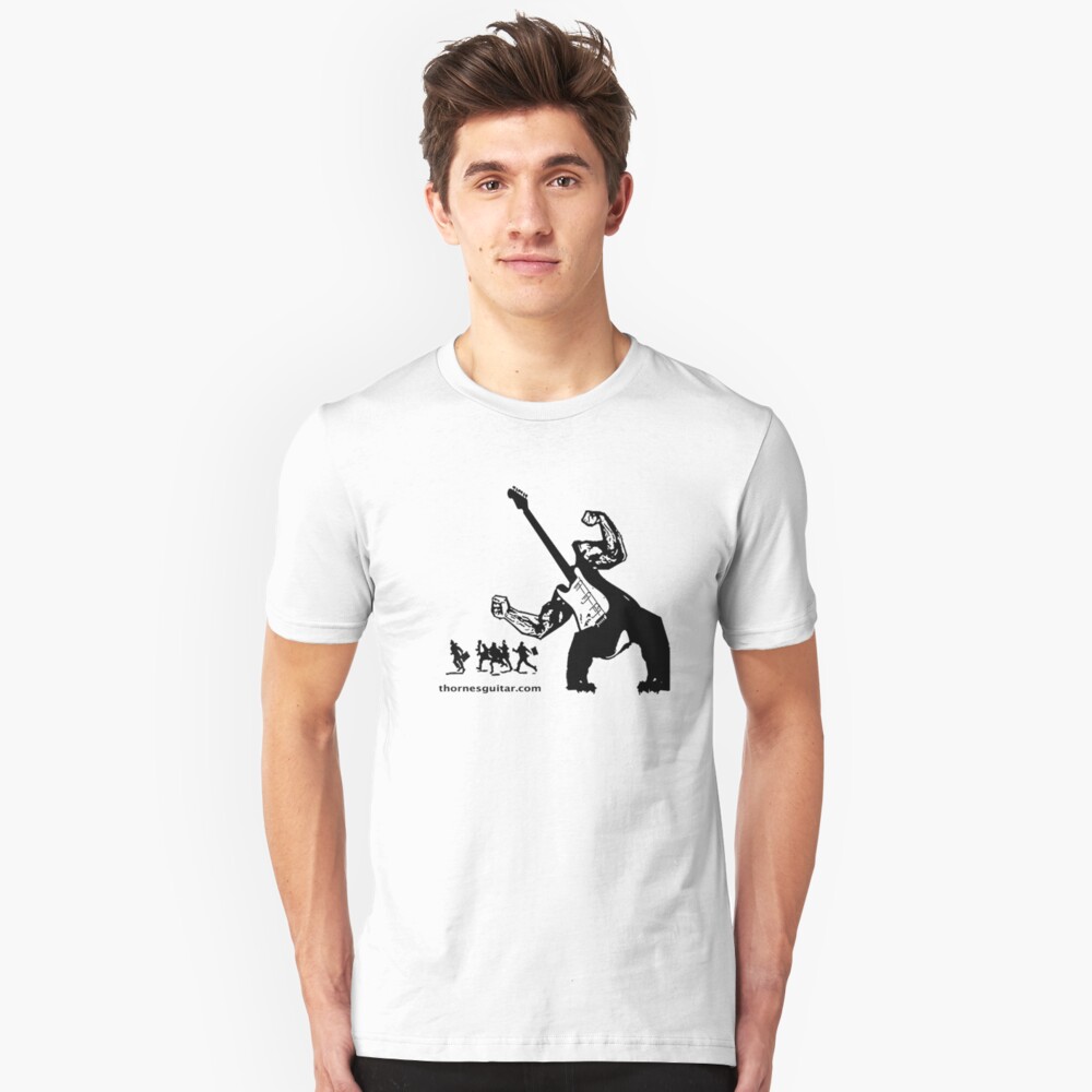 Monster Guitar Slim Fit T-Shirt