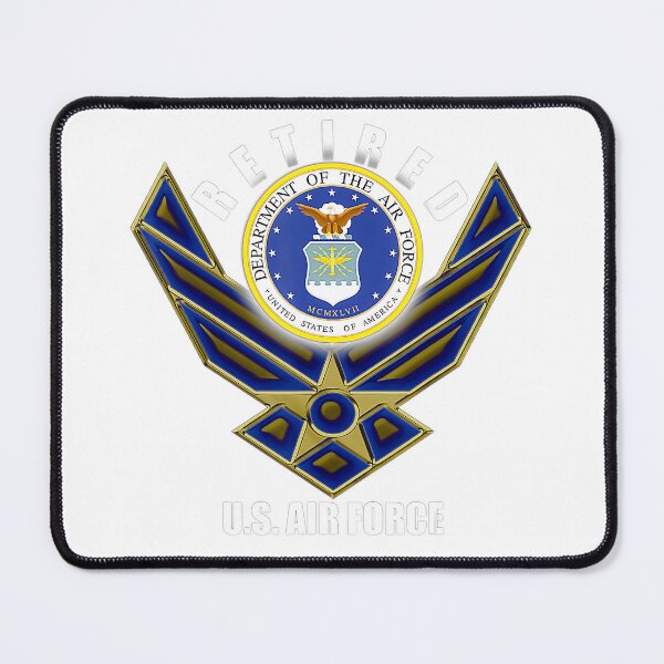 Item preview, US Air Force Logo Star Vintage Military Airforce Men Women designed and sold by MichaeC1.