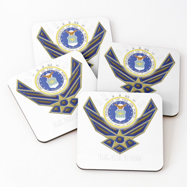 Item preview, US Air Force Logo Star Vintage Military Airforce Men Women designed and sold by MichaeC1.