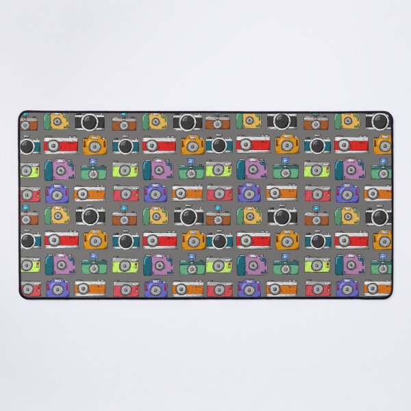 Item preview, The Retro Photocameras, 80s and 90s Nostalgia Photo Camera Pattern designed and sold by DiensDesign.