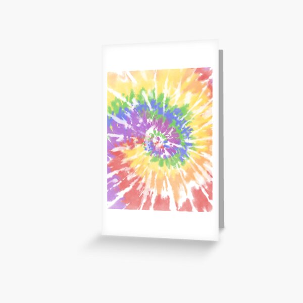 tie dye Greeting Card for Sale by SAJAMANIA