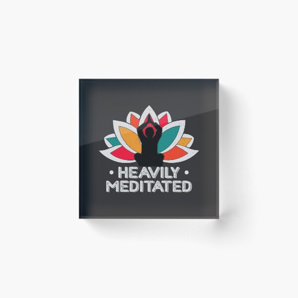 Item preview, Heavily Meditated Yoga designed and sold by RED FIR.