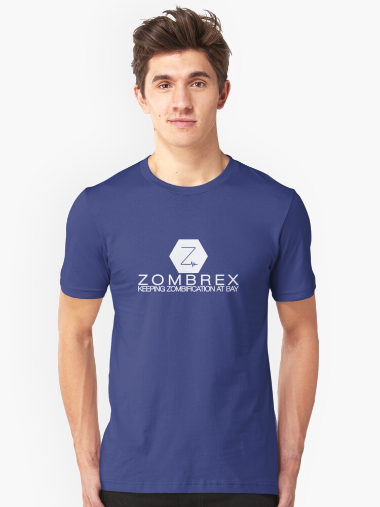Alternate view of Zombrex - Keeping Zombification at Bay Slim Fit T-Shirt