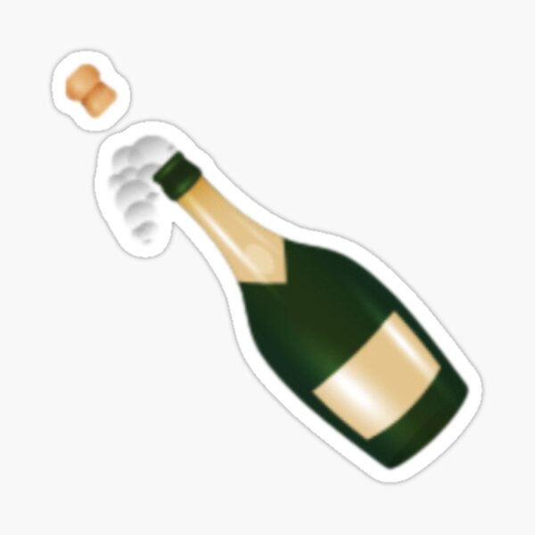 Champagne Sticker