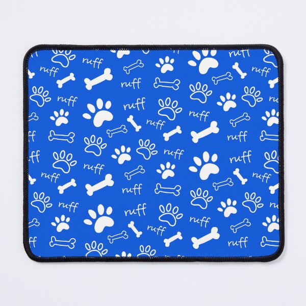 Item preview, 'Dog Paws, Bones and Ruff Ruff' pattern for dog lovers. designed and sold by Zentropik.