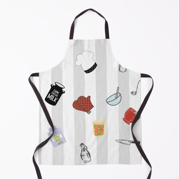 Item preview, Apron- seamless pattern designed and sold by Thawbiya.