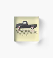 47-54 Chevy Truck schwarz Acrylblock
