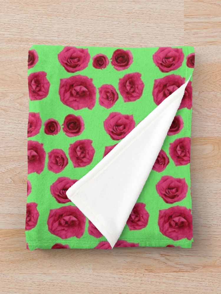 Thumbnail 3 of 6, Throw Blanket, Beautiful Roses designed and sold by Hic21.