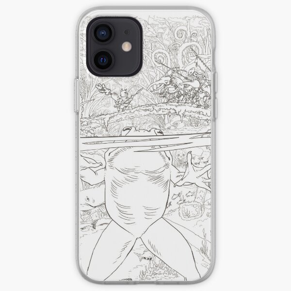 The dinner of the frog iPhone Soft Case