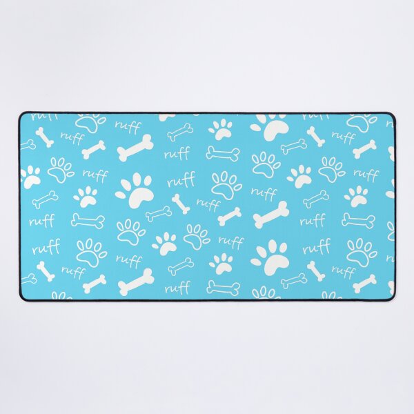 Item preview, 'Dog Paws, Bones and Ruff Ruff' pattern for animal lovers. designed and sold by Zentropik.