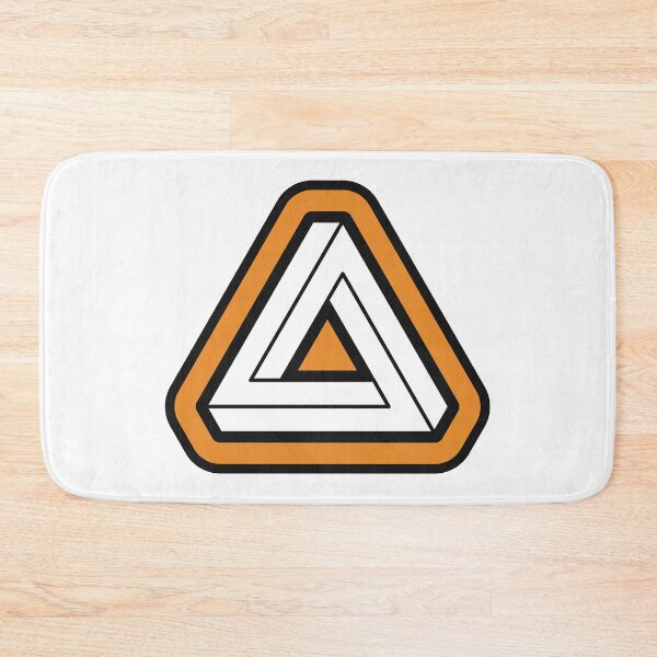 Item preview, Gold Impossible Triangle Optical Illusion designed and sold by iscaStudioArt.