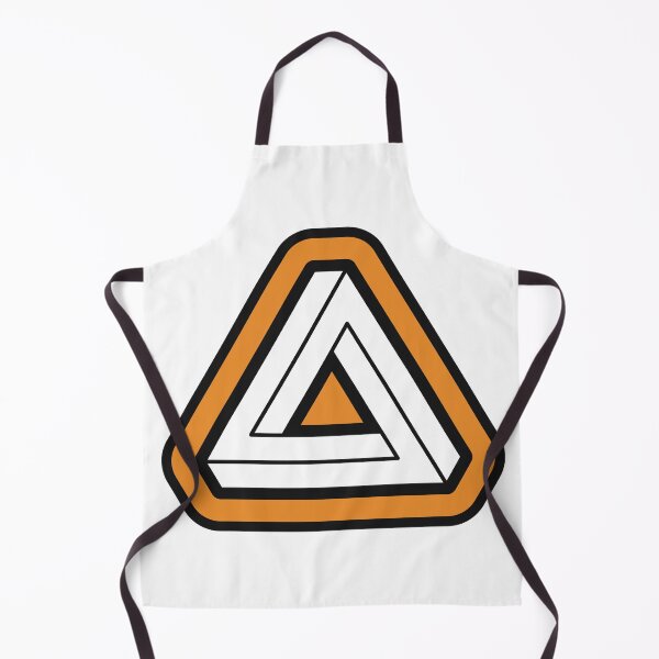 Item preview, Gold Impossible Triangle Optical Illusion designed and sold by iscaStudioArt.