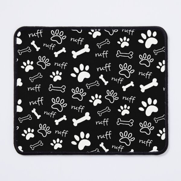 Item preview, 'Dog Paws, Bones and Ruff Ruff' pattern for dog lovers. designed and sold by Zentropik.