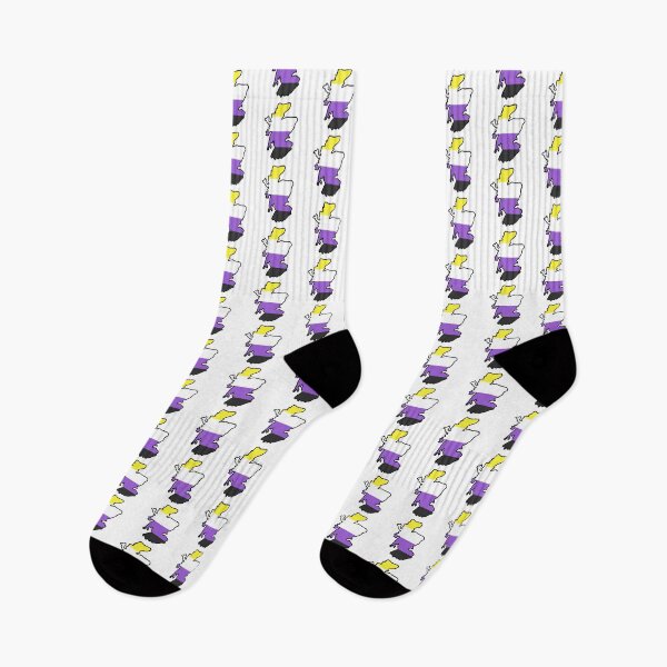 Item preview, Scotland Outline - Nonbinary Pride Flag designed and sold by uni-que-designs.