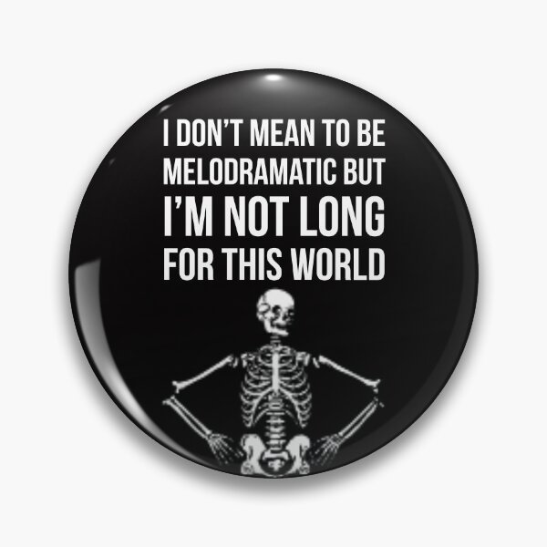 Item preview, Melodramatic Skeleton designed and sold by Slogans4u.