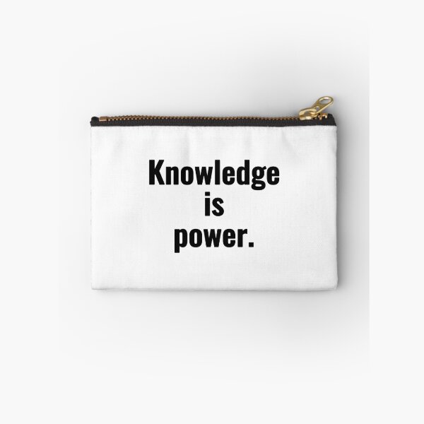 Item preview, Knowledge is power. designed and sold by Vanion.