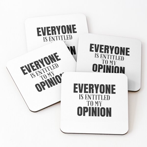 Item preview, Everyone Is Entitled To My Opinion designed and sold by BookOfE.