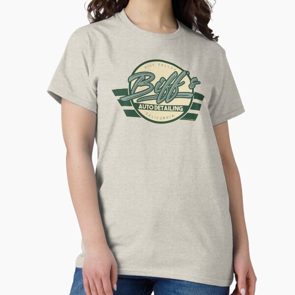 Item preview, Biff's Auto Detailing in Green. Back To The Future Movie designed and sold by PrintStopStudio.