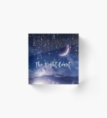 The Night Court Acrylic Block