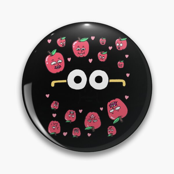 Item preview, Apple and onion cartoon wallpaper   designed and sold by ArielWo.