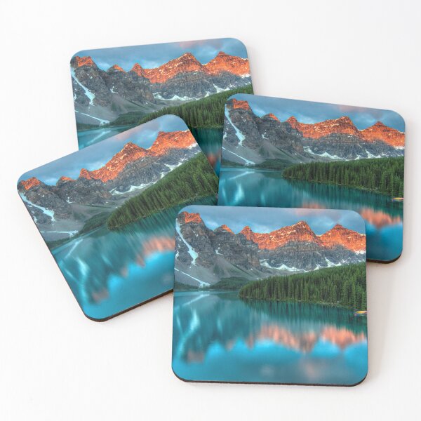 Item preview, Mountains blue lake blue sky designed and sold by Delicarte.