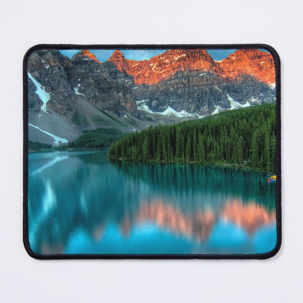 Item preview, Mountains blue lake blue sky designed and sold by Delicarte.