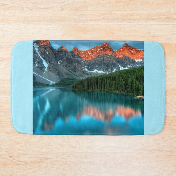 Item preview, Mountains blue lake blue sky designed and sold by Delicarte.