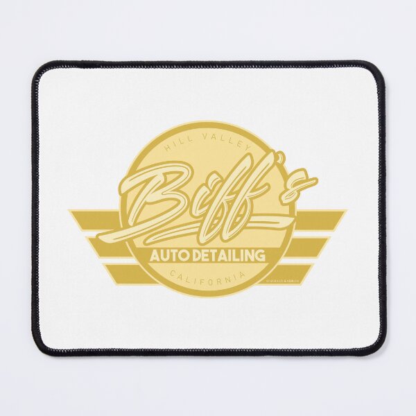 Item preview, Biff's Auto Detailing in Gold. Back To The Future Movie designed and sold by PrintStopStudio.
